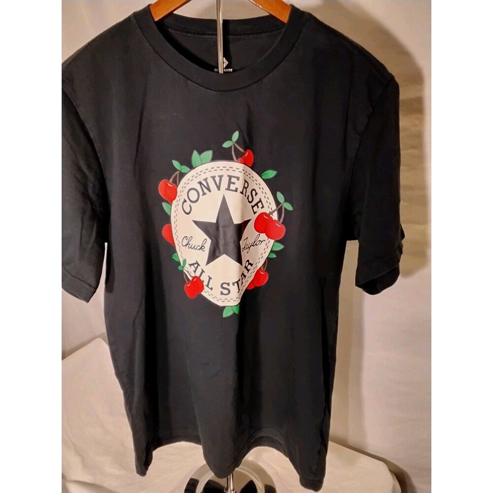 Converse Cherry Daze Graphic Crew Neck T-Shirt Men's Size Large